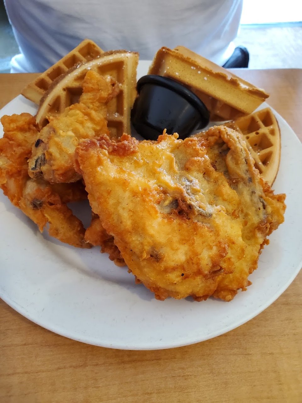 Chicken and Belgian Waffle